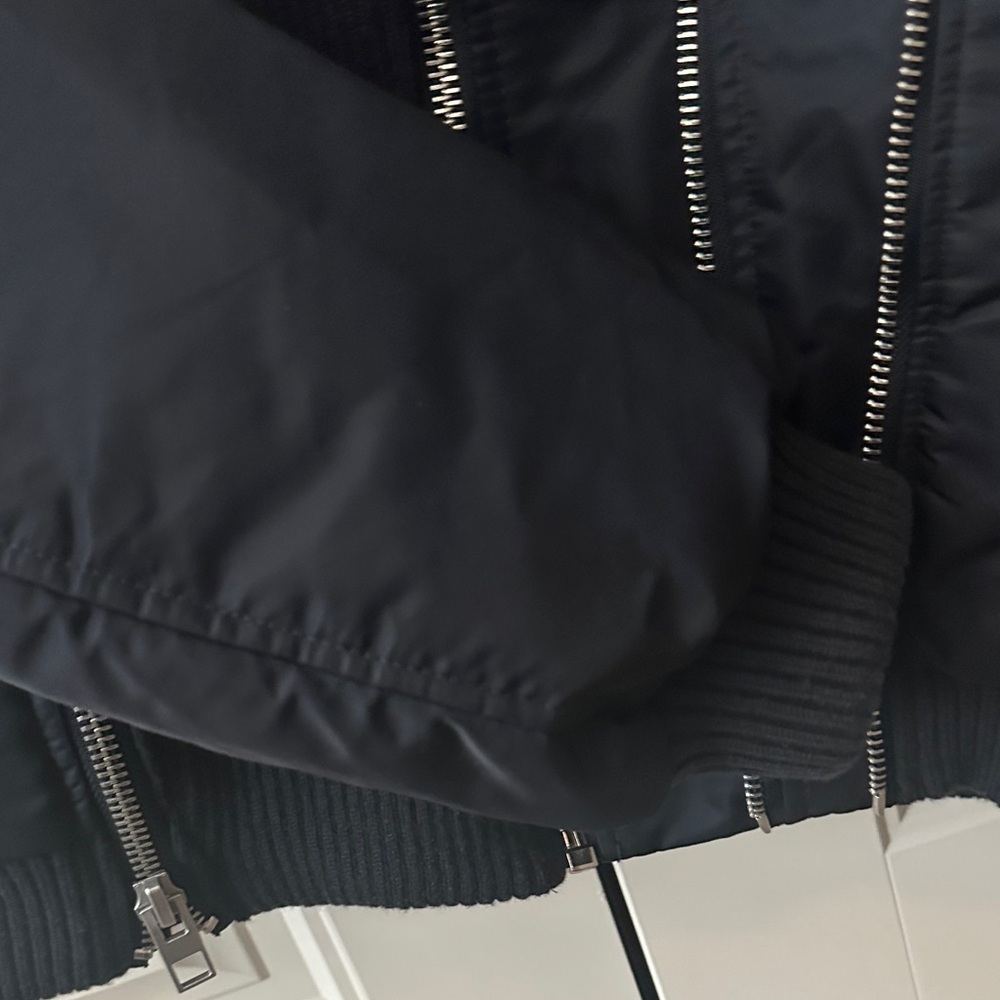 Zara Navy Blue  Cropped Jacket - never worn - Picture 7 of 12